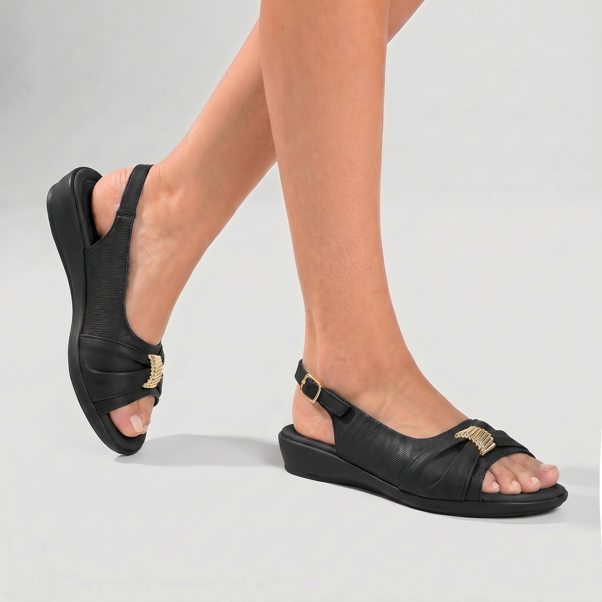 SANDALIA MUJER PICCADILLY CASUAL PRETO 50042100000005