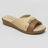 SANDALIA JOANETE MUJER PICCADILLY BRULE/MASCAVO/OURO 50042500000007