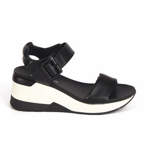 SANDALIA MUJER STHEF CASUAL NEGRO 7838