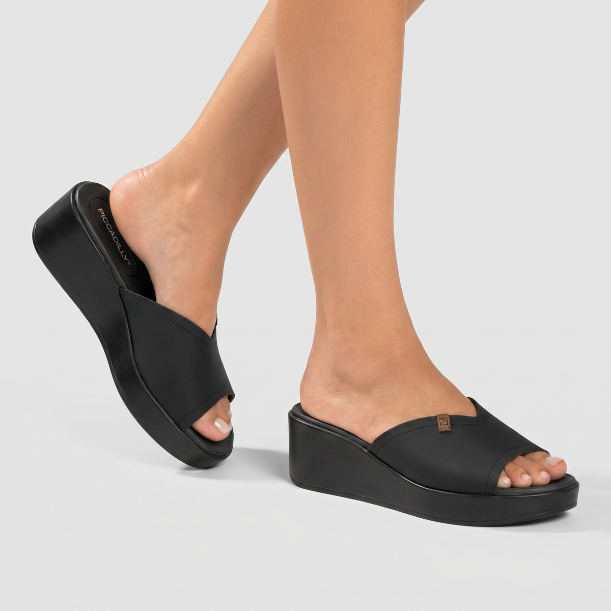 SANDALIA MUJER PICCADILLY CASUAL PRETO 54507200000004