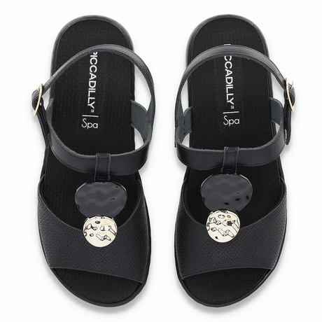 SANDALIA PICCADILLY PRETO 56807600000001 Piccadilly