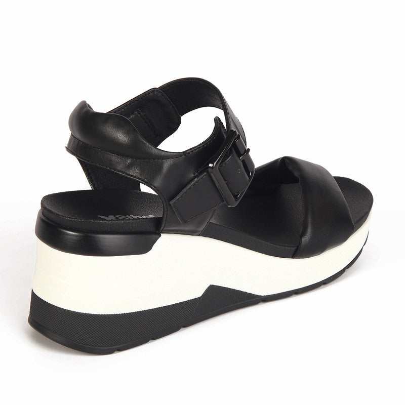 SANDALIA MUJER STHEF CASUAL NEGRO 7838