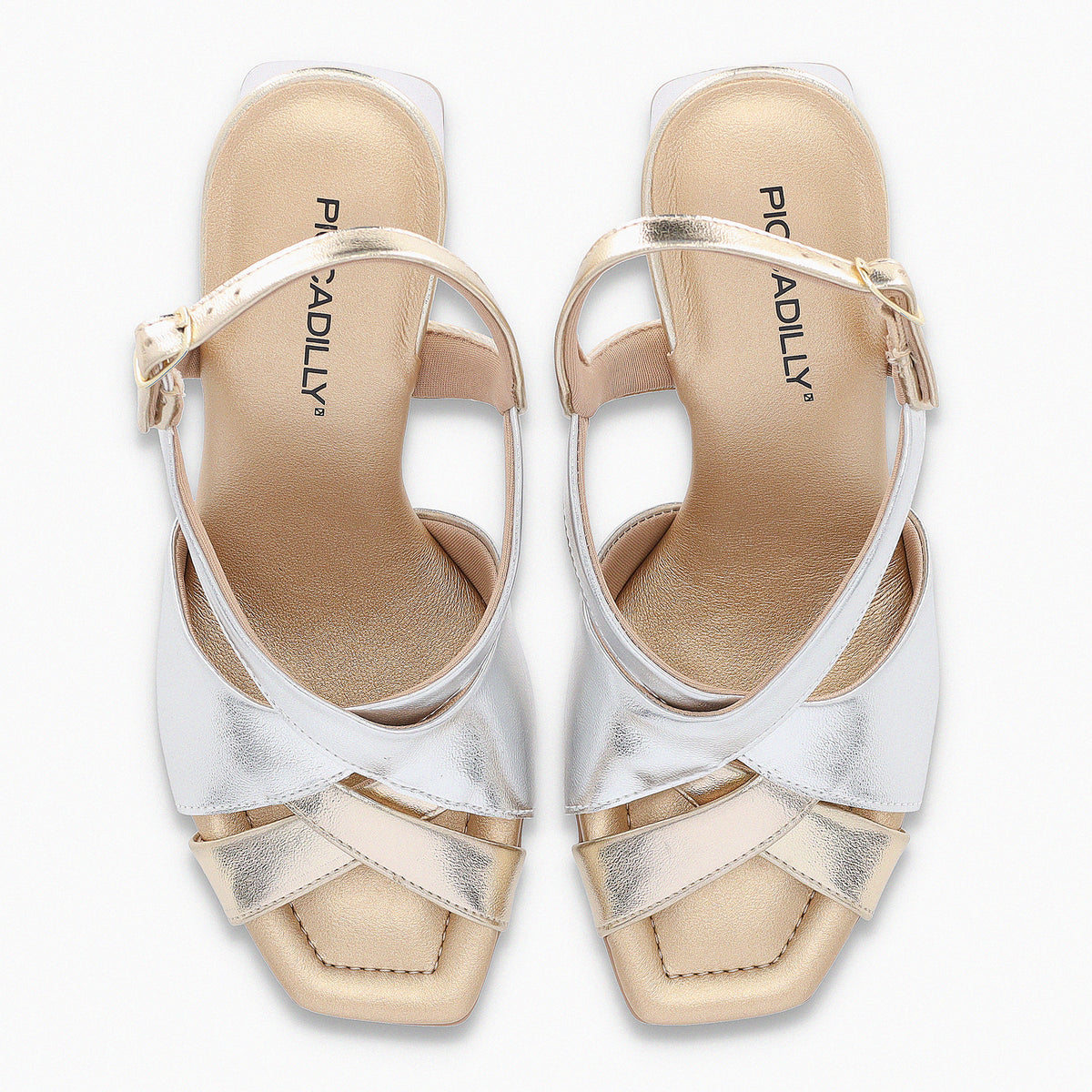 SANDALIA MUJER PICCADILLY VESTIR OURO/PRATA 62605200000001
