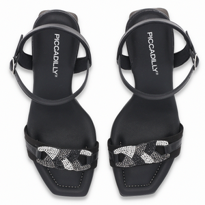 SANDALIA PICCADILLY VESTIR PRETO 62605400000001