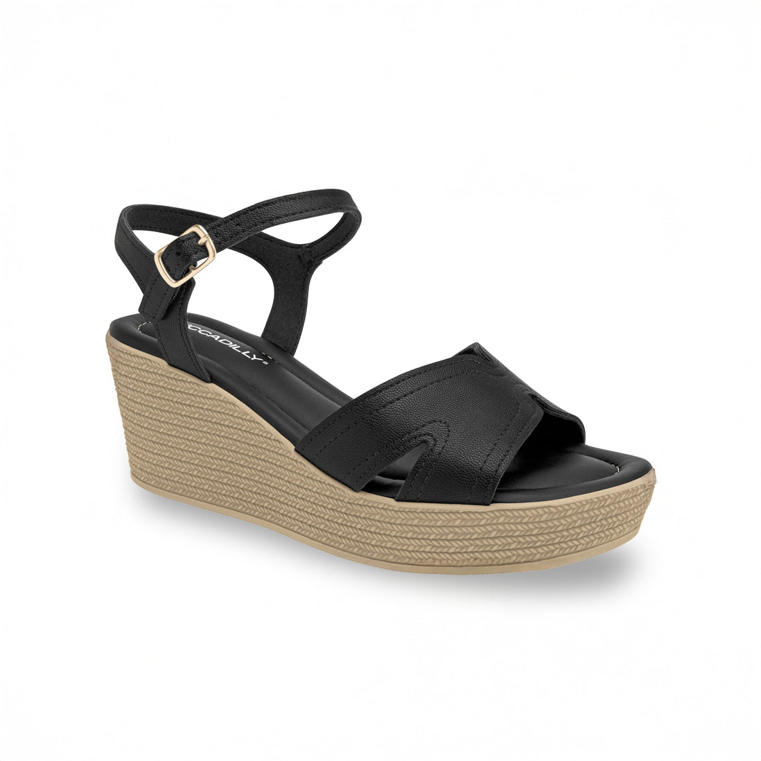 SANDALIA MUJER PICCADILLY CASUAL PRETO 62800500000001