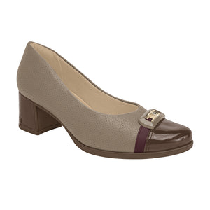 ZAPATO MUJER PICCADILLY VESTIR FENDI/VINHO/MADEIRA 65406500000006