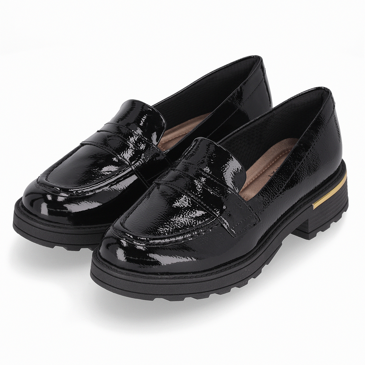 MOCASIN MAXI MUJER PICCADILLY PRETO 73503900000014