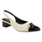 ZAPATO MUJER PICCADILLY VESTIR OFF WHITE/PRETO/OURO 73910000000001