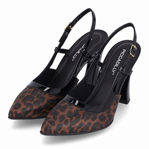 ZAPATO MUJER PICCADILLY VESTIR PRETO/CONHAQUE 74924900000001