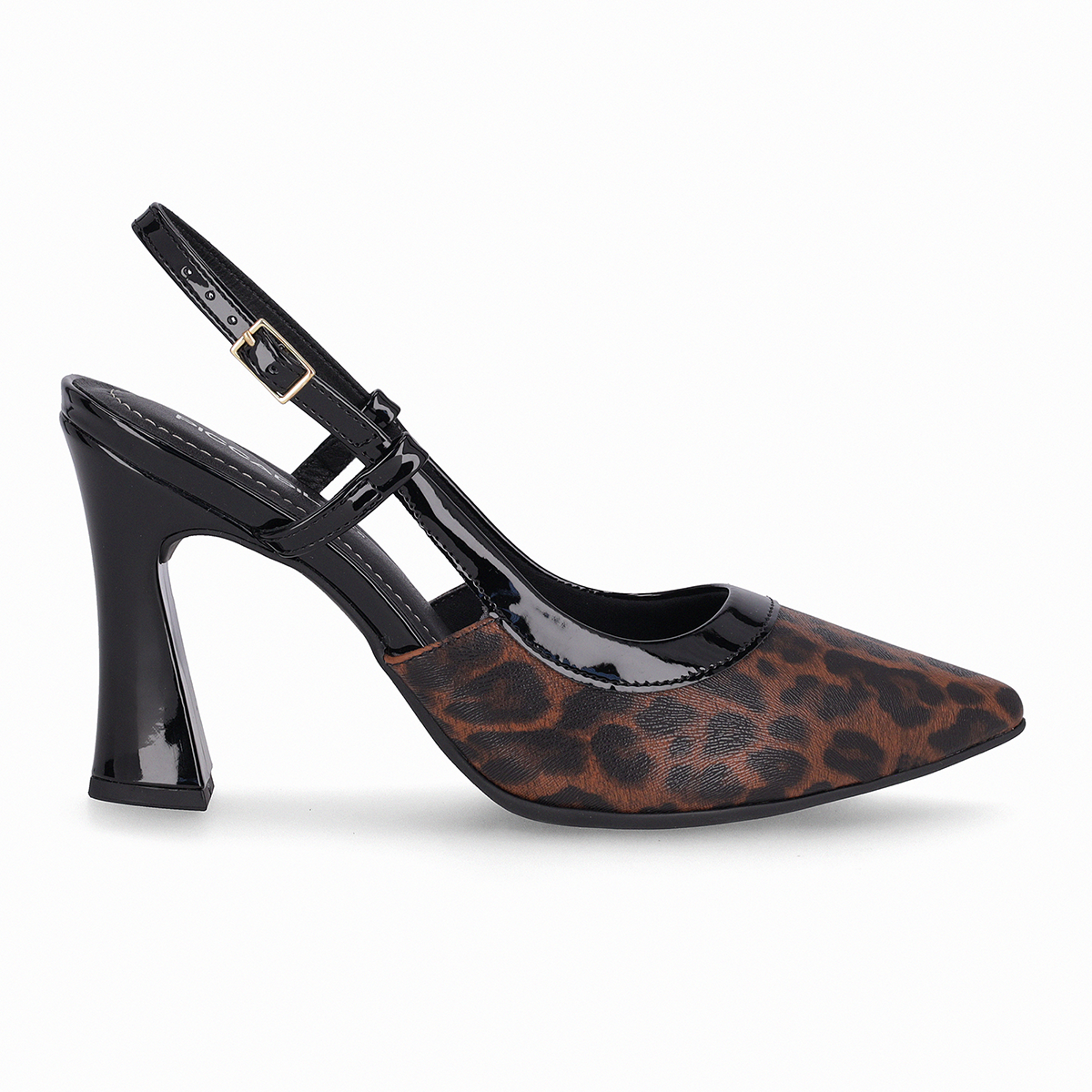 ZAPATO MUJER PICCADILLY VESTIR PRETO/CONHAQUE 74924900000001