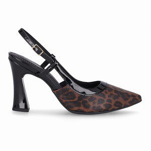 ZAPATO MUJER PICCADILLY VESTIR PRETO/CONHAQUE 74924900000001