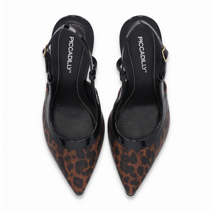 ZAPATO MUJER PICCADILLY VESTIR PRETO/CONHAQUE 74924900000001