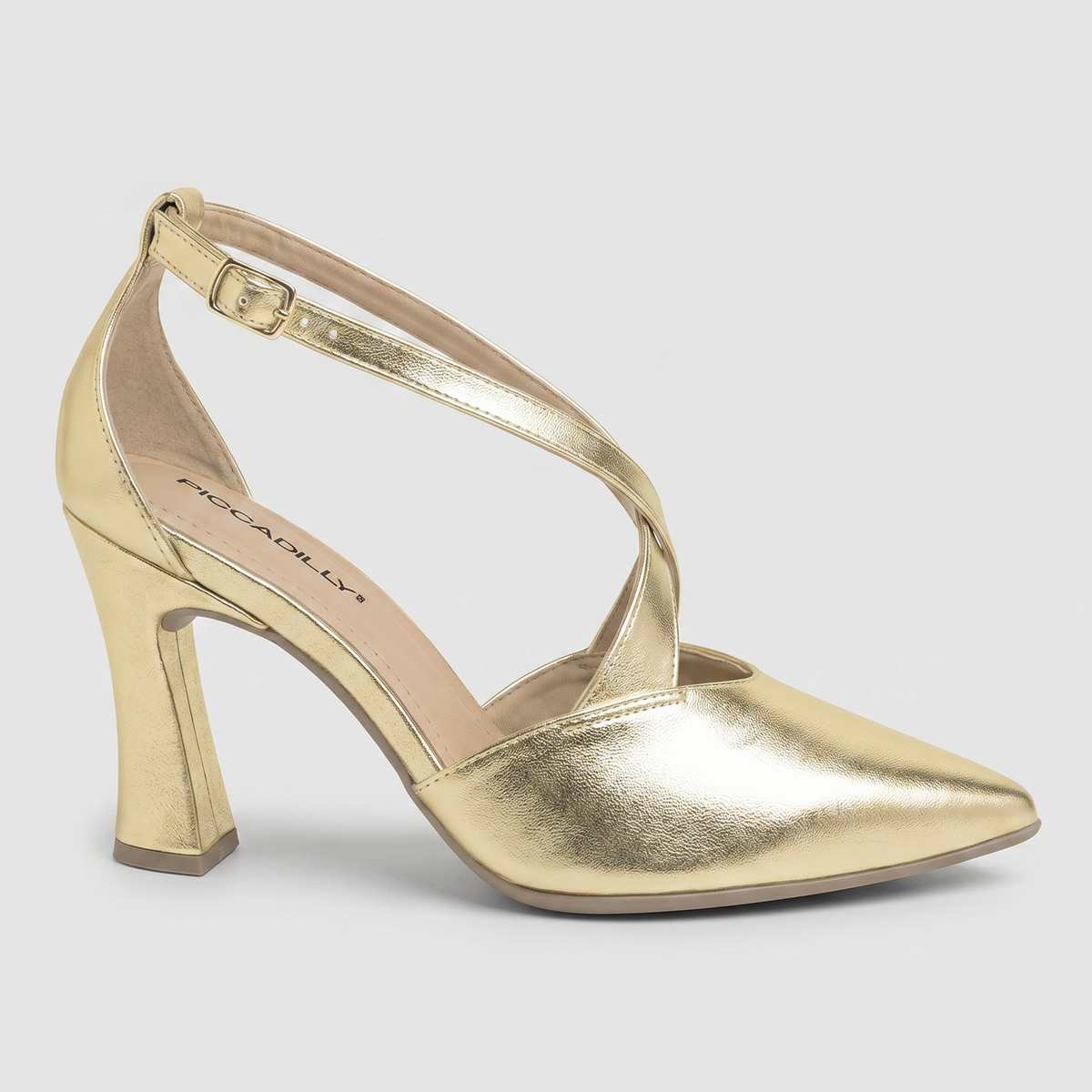 ZAPATO MUJER PICCADILLY VESTIR OURO 74925500000002