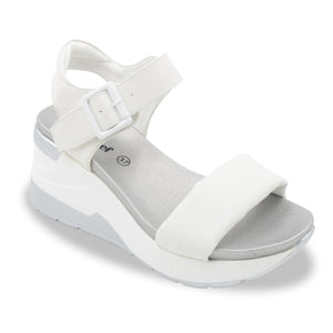 SANDALIA MUJER STHEF CASUAL BLANCO 7838
