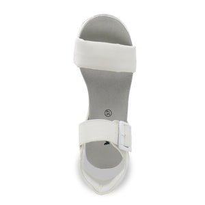 SANDALIA MUJER STHEF CASUAL BLANCO 7838