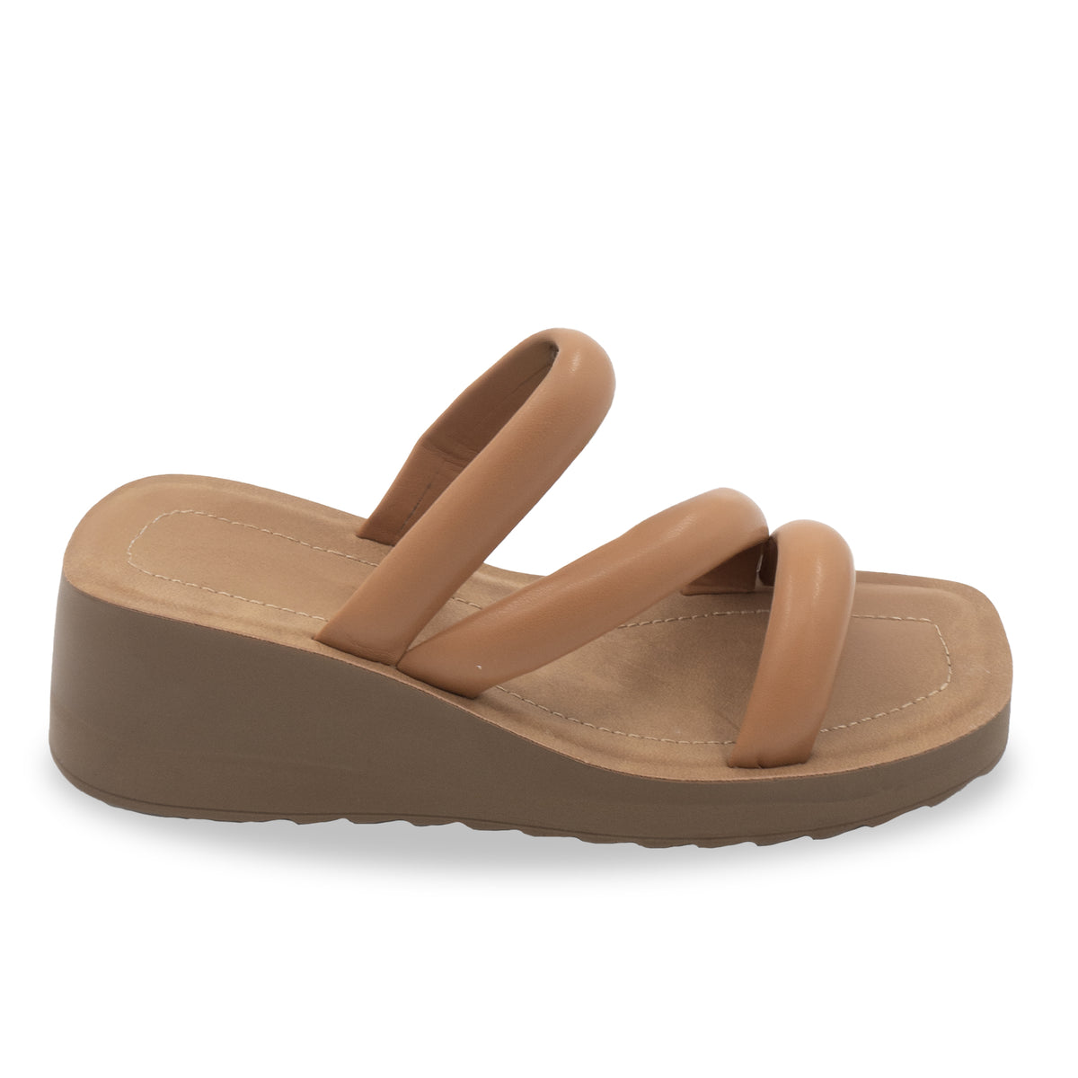 SANDALIA MUJER STHEF CASUAL CAMEL 7843