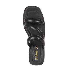SANDALIA MUJER STHEF CASUAL NEGRO 7843