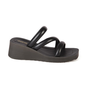 SANDALIA MUJER STHEF CASUAL NEGRO 7843