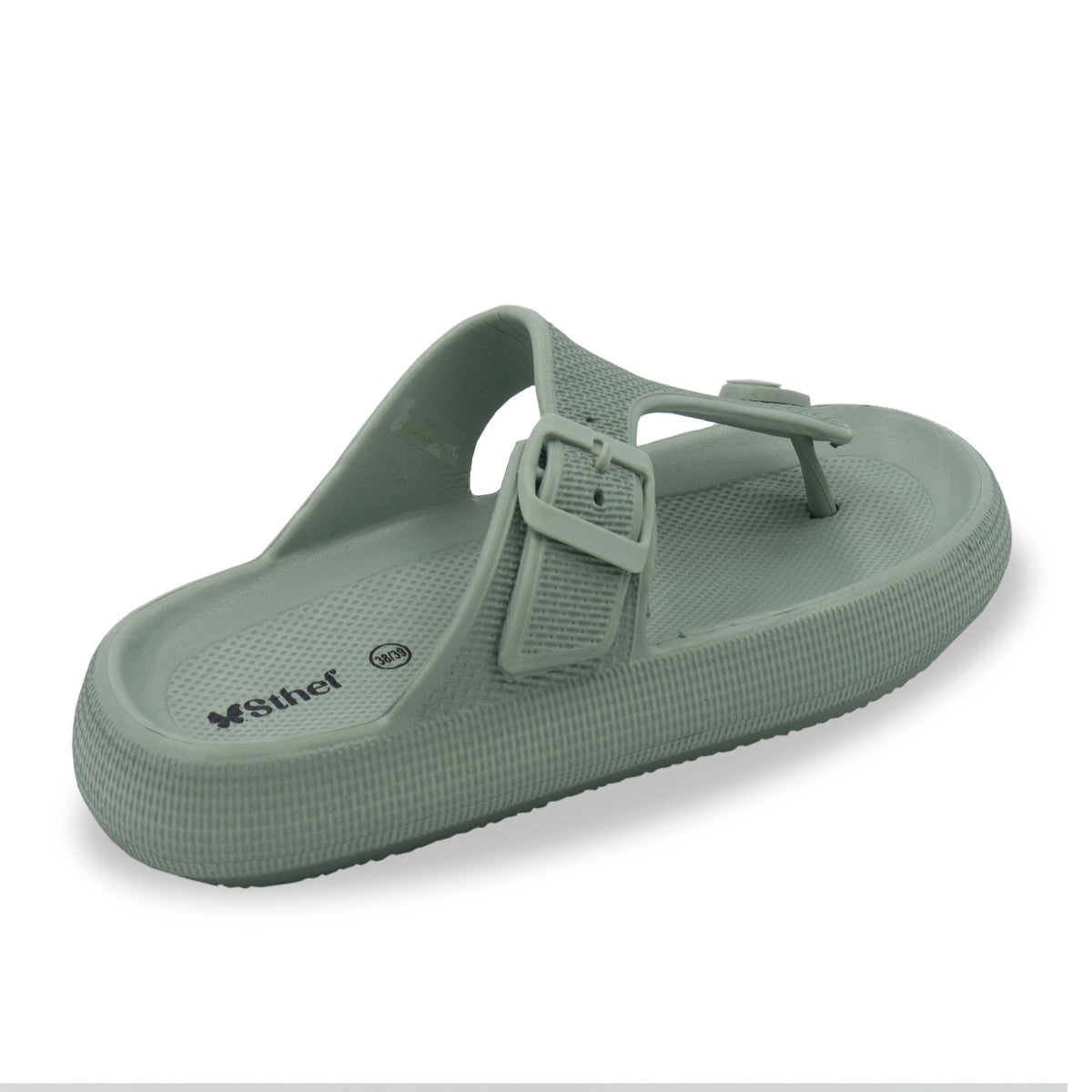 SANDALIA MUJER STHEF CASUAL MENTA 7887