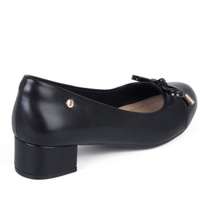 ZAPATO MUJER STHEF VESTIR NEGRO 7901