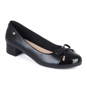 ZAPATO MUJER STHEF VESTIR NEGRO 7901
