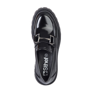 MOCASIN MUJER STHEF NEGRO 7920