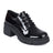MOCASIN MUJER STHEF NEGRO CHAROL 7950