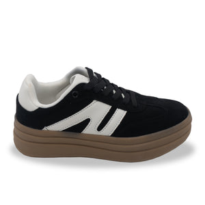 ZAPATILLA MUJER STHEF CASUAL NEGRO 7978