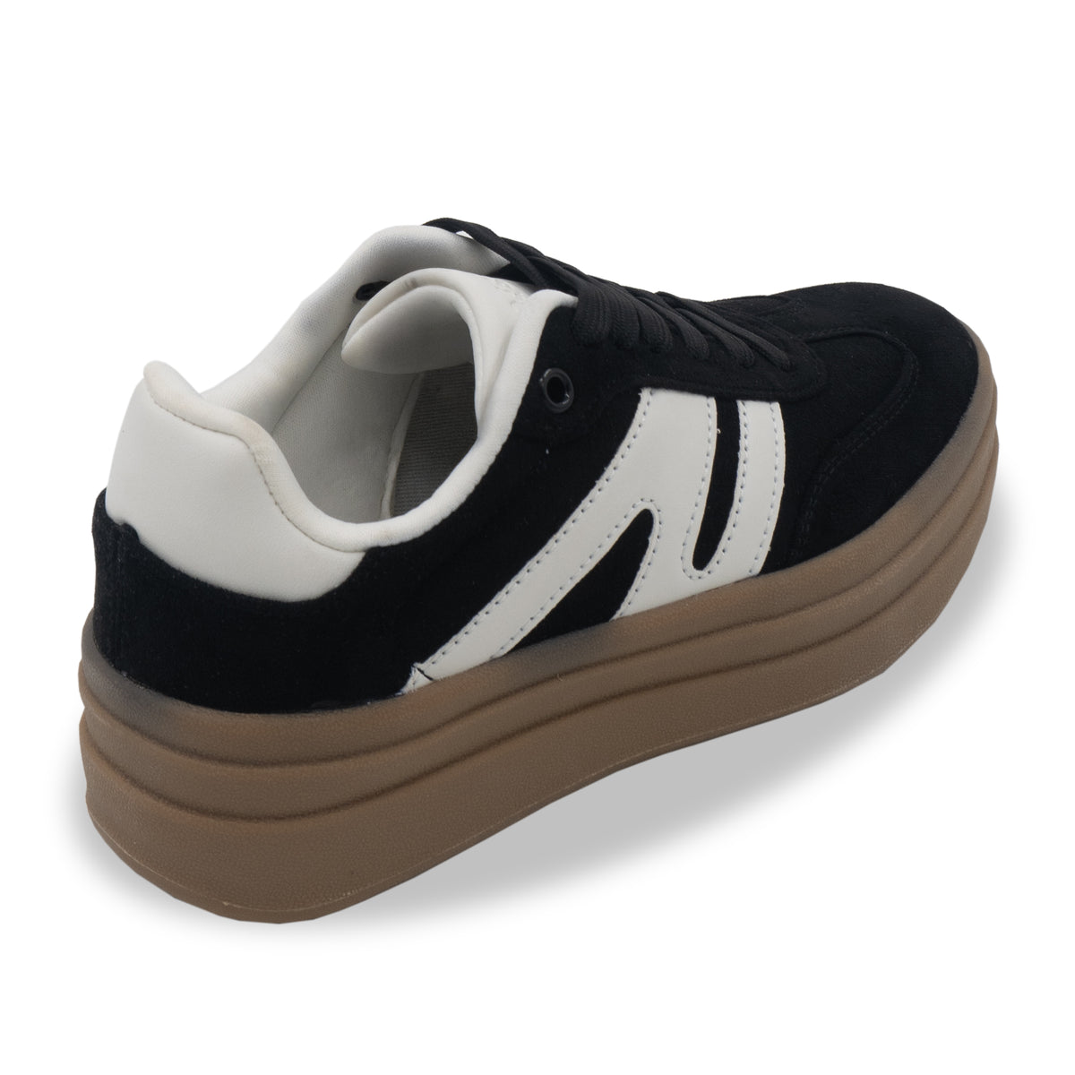 ZAPATILLA MUJER STHEF CASUAL NEGRO 7978
