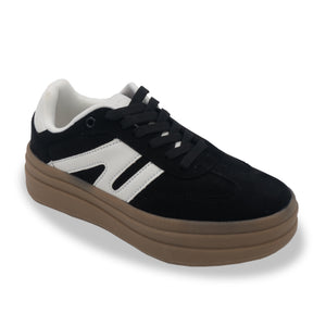 ZAPATILLA MUJER STHEF CASUAL NEGRO 7978