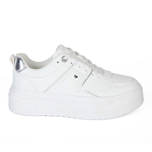 ZAPATILLA MUJER STHEF CASUAL WHITE/SILVER 7979 Sthef