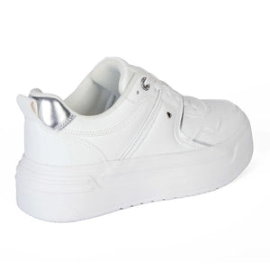ZAPATILLA MUJER STHEF CASUAL WHITE/SILVER 7979 Sthef
