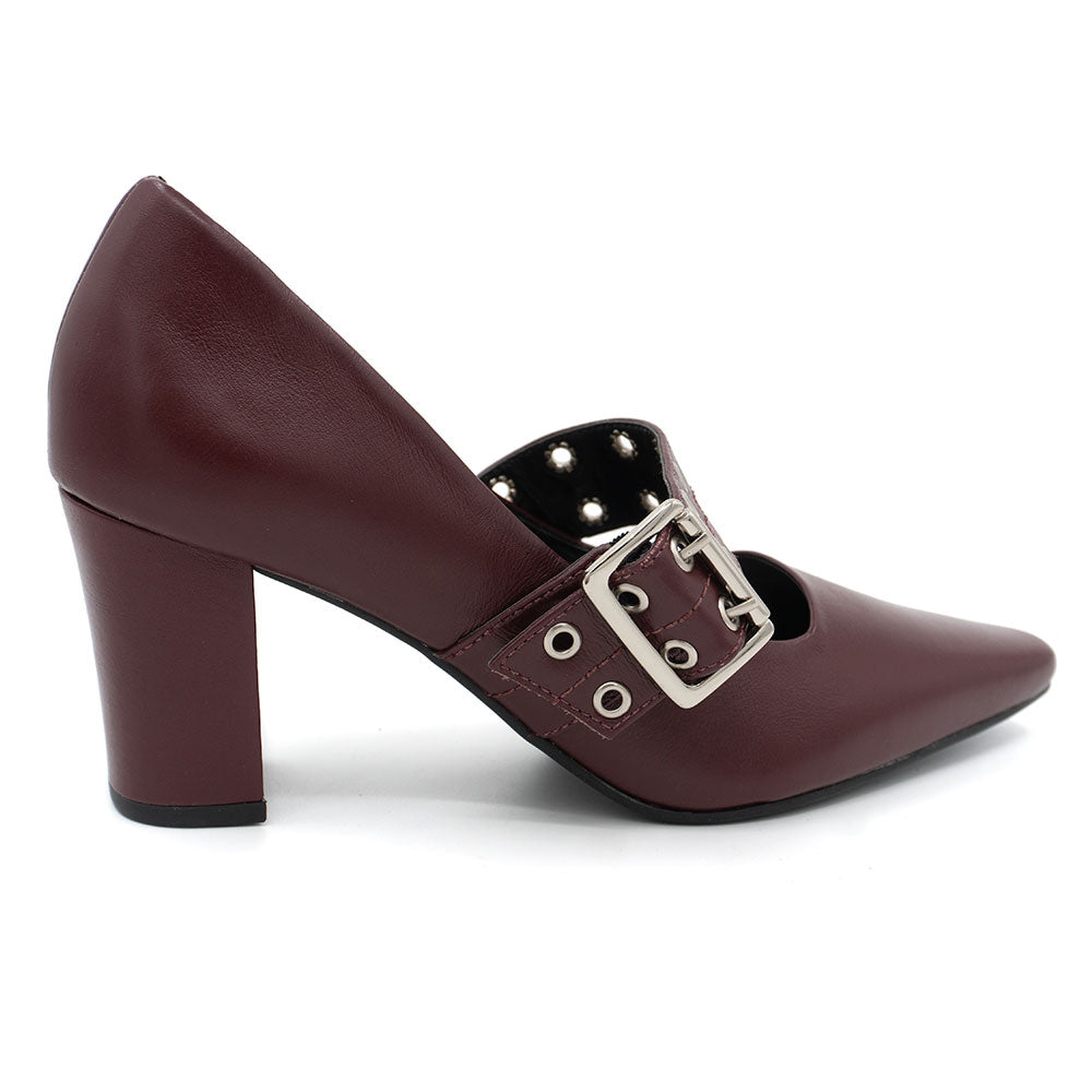 ZAPATO MUJER MIKAELA VESTIR MALBEC 7980512-NV