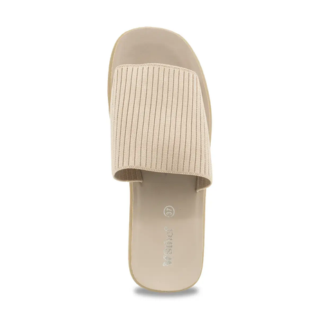 SANDALIA MUJER STHEF CASUAL BEIGE 7982-A Sthef