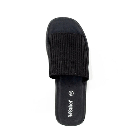 SANDALIA MUJER STHEF CASUAL NEGRO 7982-A Sthef