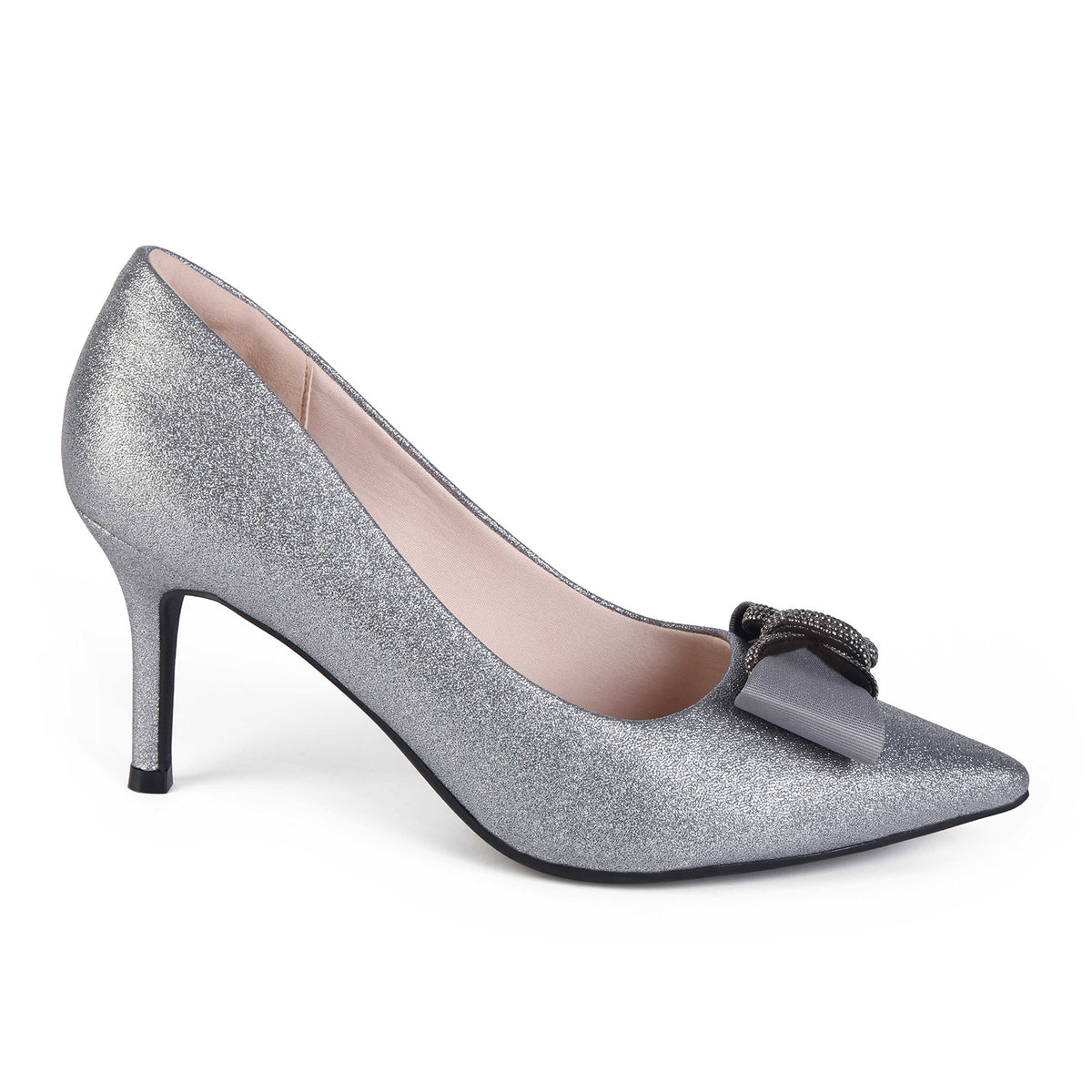 ZAPATO MUJER STHEF VESTIR PEWTER 8030
