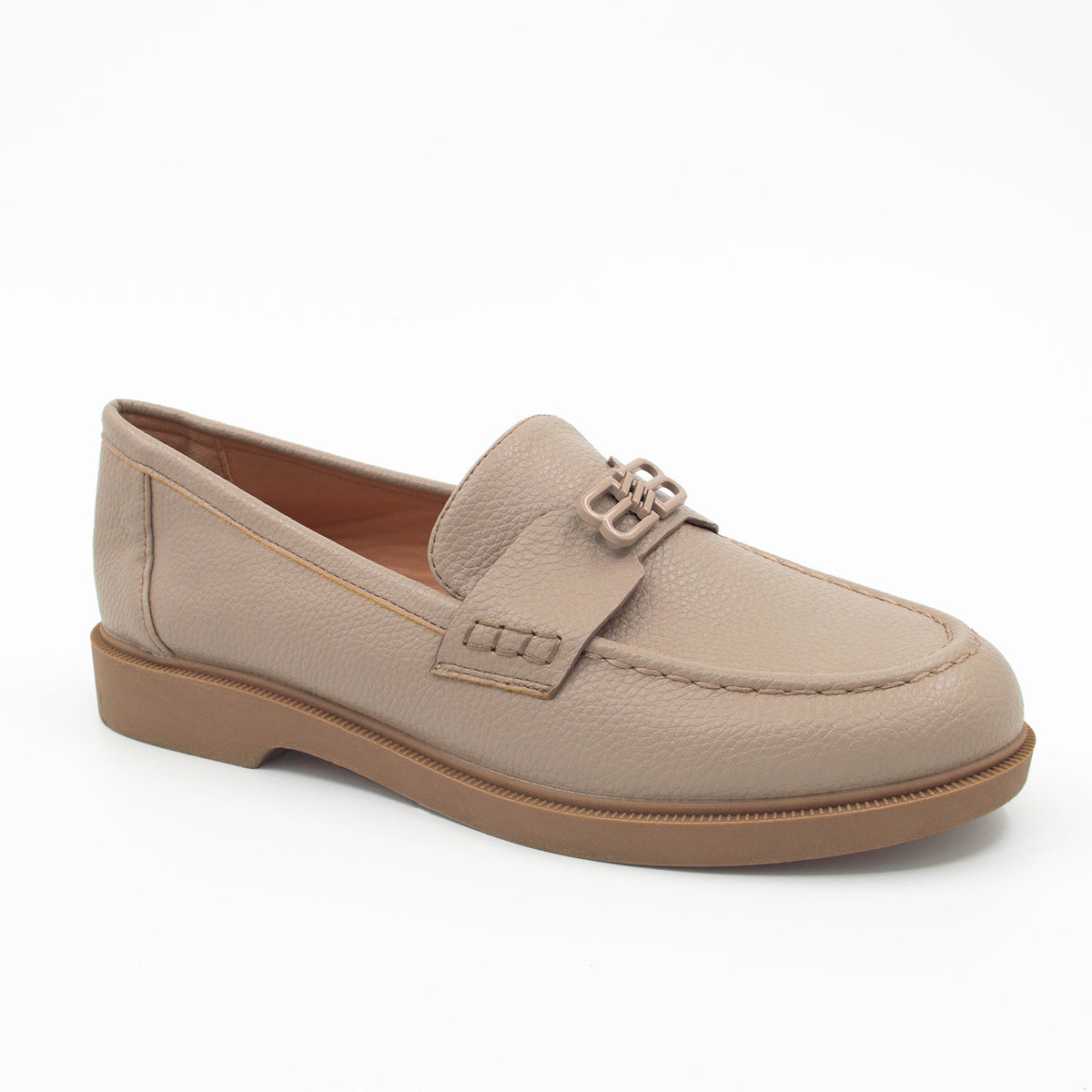 MOCASIN MUJER STHEF TAUPE 8116