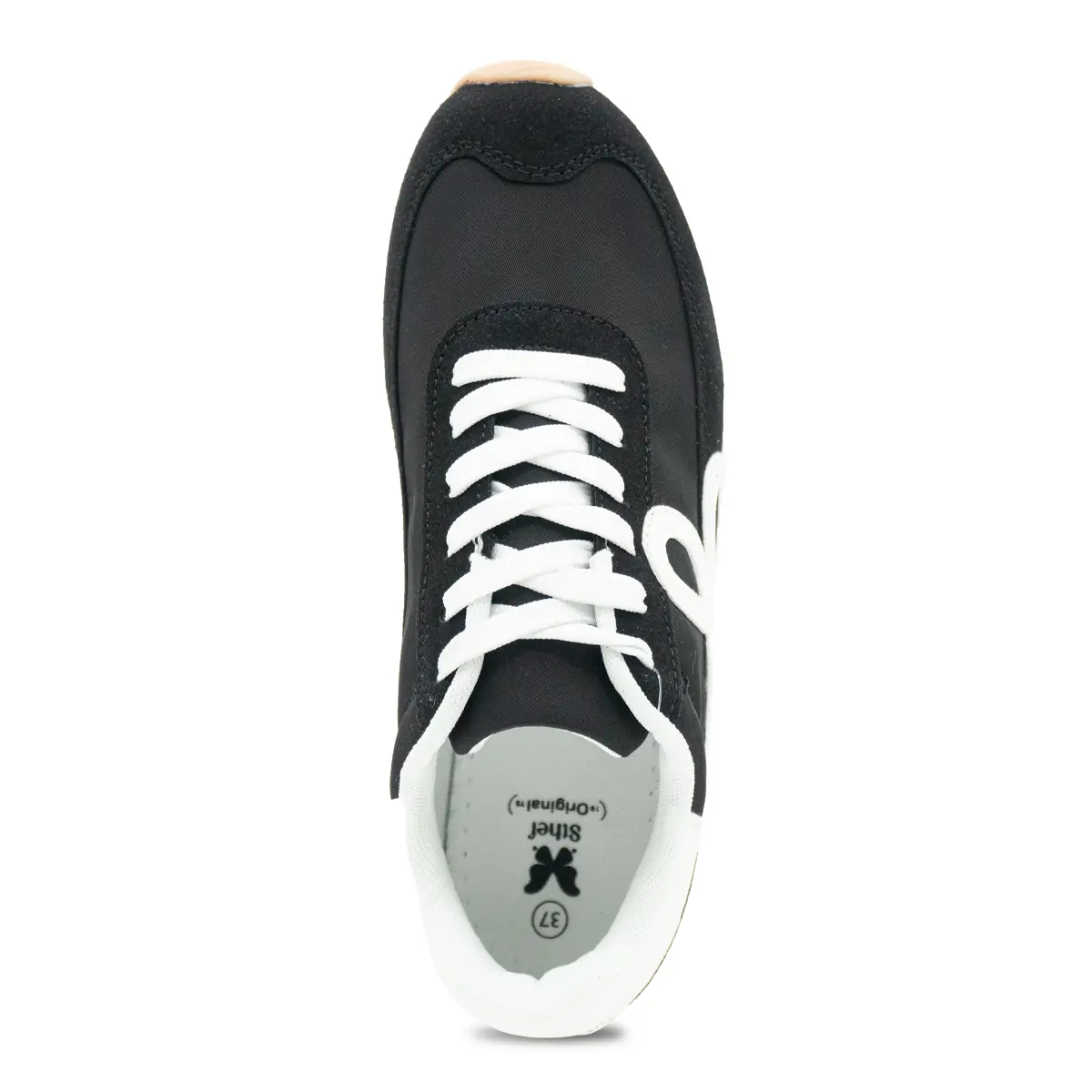 ZAPATILLA MUJER STHEF CASUAL NEGRO/BLANCO 8146 Sthef