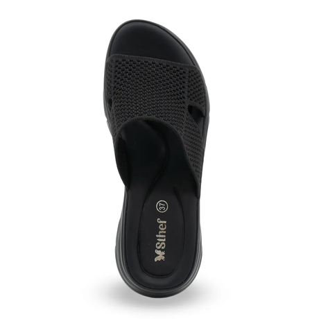 SANDALIA MUJER STHEF CASUAL NEGRO 8149 Sthef