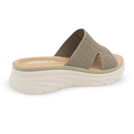 SANDALIA MUJER STHEF CASUAL OLIVO 8149 Sthef