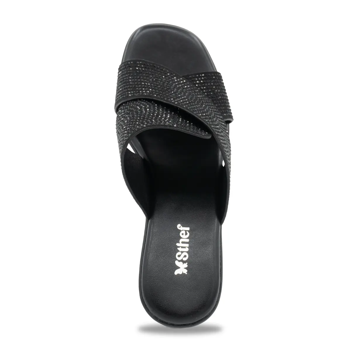 SANDALIA MUJER STHEF CASUAL NEGRO 8153 Sthef