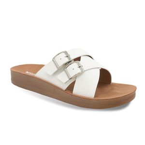 SANDALIA MUJER STHEF CASUAL BLANCO 8166