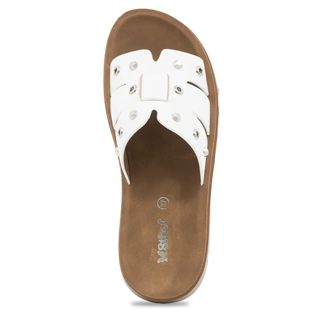 SANDALIA MUJER STHEF CASUAL BLANCO 8168 Sthef