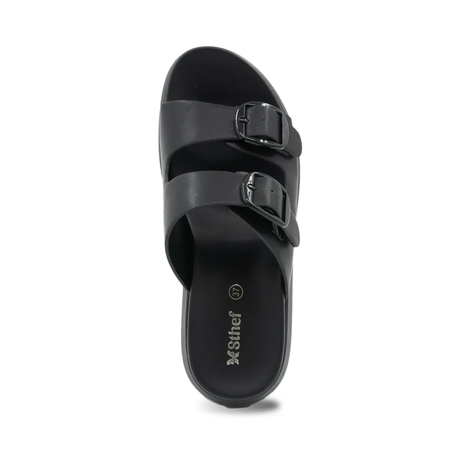 SANDALIA MUJER STHEF CASUAL NEGRO 8172 Sthef
