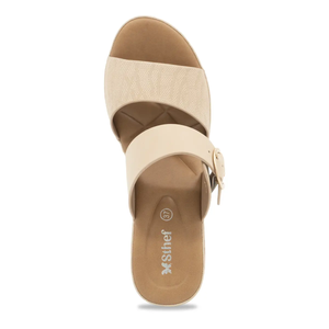 SANDALIA MUJER STHEF CASUAL BEIGE 8175 Sthef