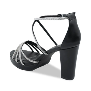 SANDALIA MUJER STHEF FIESTA NEGRO 8182 Sthef