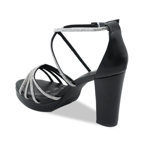 SANDALIA MUJER STHEF FIESTA NEGRO 8182 Sthef