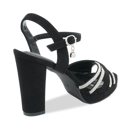 SANDALIA MUJER STHEF FIESTA NEGRO 8183 Sthef