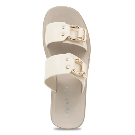 SANDALIA MUJER STHEF CASUAL BEIGE 8200 Sthef