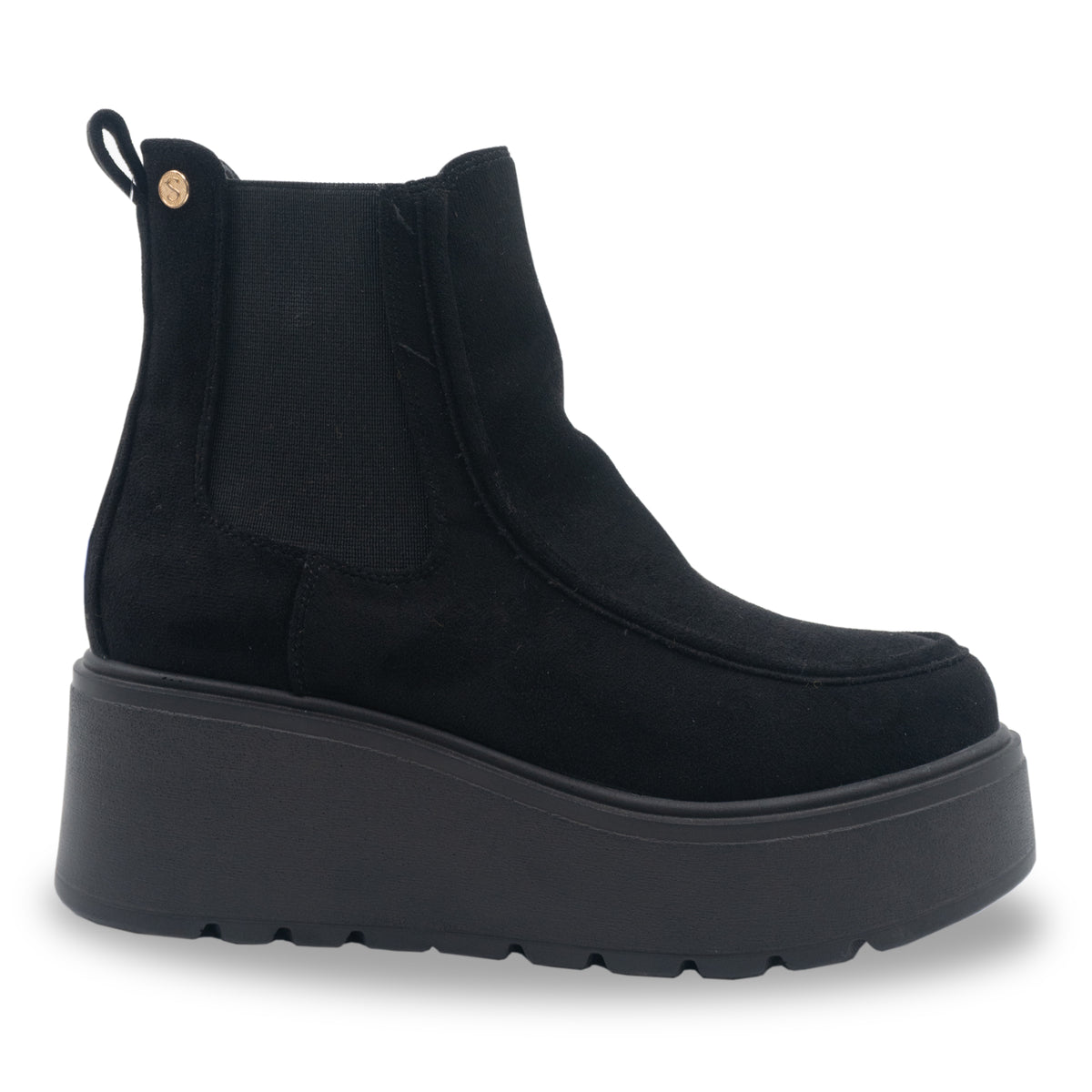 BOTIN MUJER STHEF CASUAL NEGRO 8247